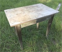 Homemade Farm Table