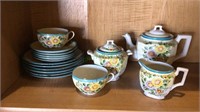 Vintage made in Japan tea set includes tea pot,