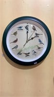 Bird clock which makes that bird sound on the