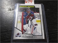 Pavel Francouz, Marquee Rookies, OPC.