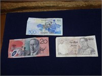 Vintage / Antique Foreign Bank Notes