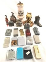 Lighters Boxlot Lot of 23 Ronson Star Continental