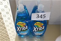 4- extra dishwashing liquid