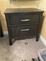 Charcoal Night/Side Table Made In Canada 2/2