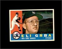 1960 Topps #183 Eli Grba EX to EX-MT+