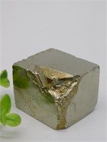 NATURAL FORMATION SPANISH PYRITE CUBE ROCK STONE L