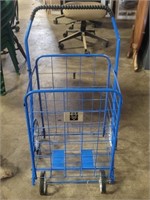 Blue / Black Foldable Multi Use Cart