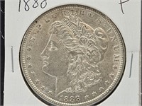 1888  Morgan Silver Dollar Coin