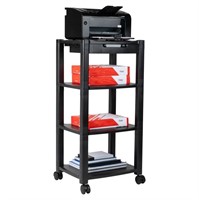 Mind Reader Rolling Printer Cart, Utility Cart,