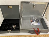 Lockbox and cash box with keys