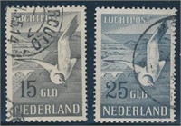 NETHERLANDS #C13 & #C14 USED FINE-VF