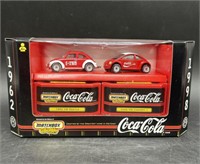 Matchbox Collectibles Coca Cola VW 2 Car Set Box