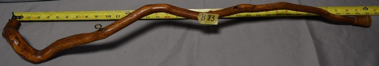 83B: Hardwood crooked cane ADA MAGEE’S
