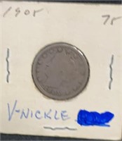 1905V nickel