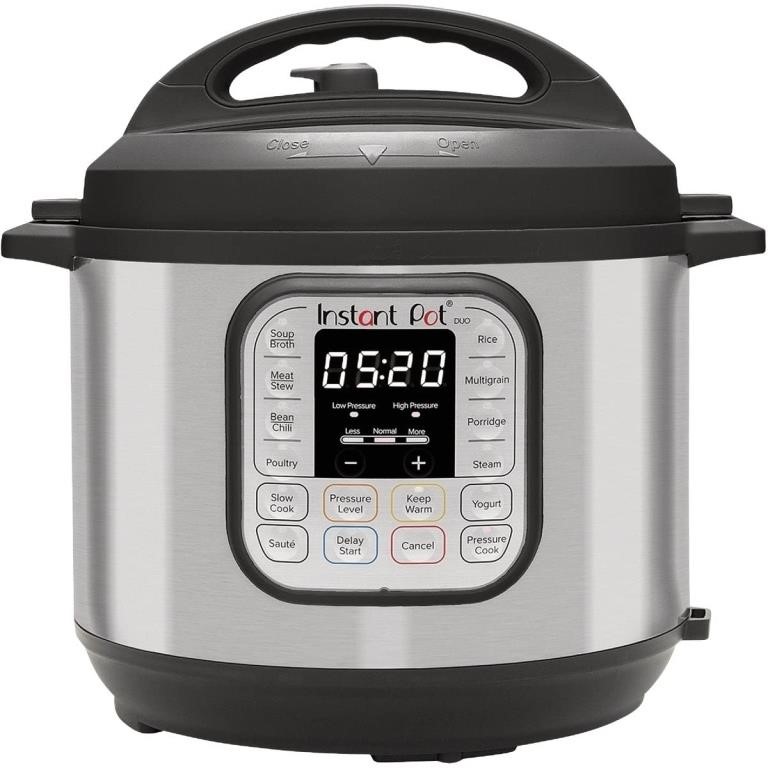 Instant Pot Duo 7-in-1 Electric Pressure Cooker,