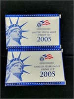 (2) 2005 United States Proof Sets