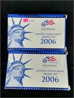 (2) 2006 United States Proof Sets