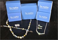 Two Lia Sophia Jewelry Sets