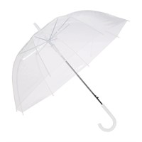 Amazon Basics Clear Bubble Umbrella, Round, 34.5
