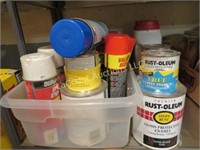 spray paint cans Rust-oleum paints
