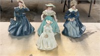 Four Florence Ceramics Figurines