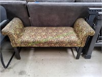 Vintage Upholstered Bench