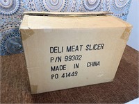 Deli Meat Slicer NEW IN OPEN BOX