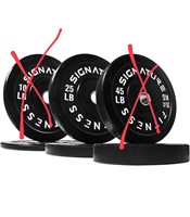 [SEALED]25 LB SIGNATURE FITNESS 2" OLYMPIC BUMPER