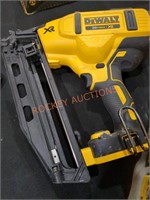 DeWalt 20v Max Cordless 16g Angled Finish Nailer;