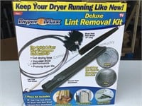 Dryer Max deluxe lint removal kit.