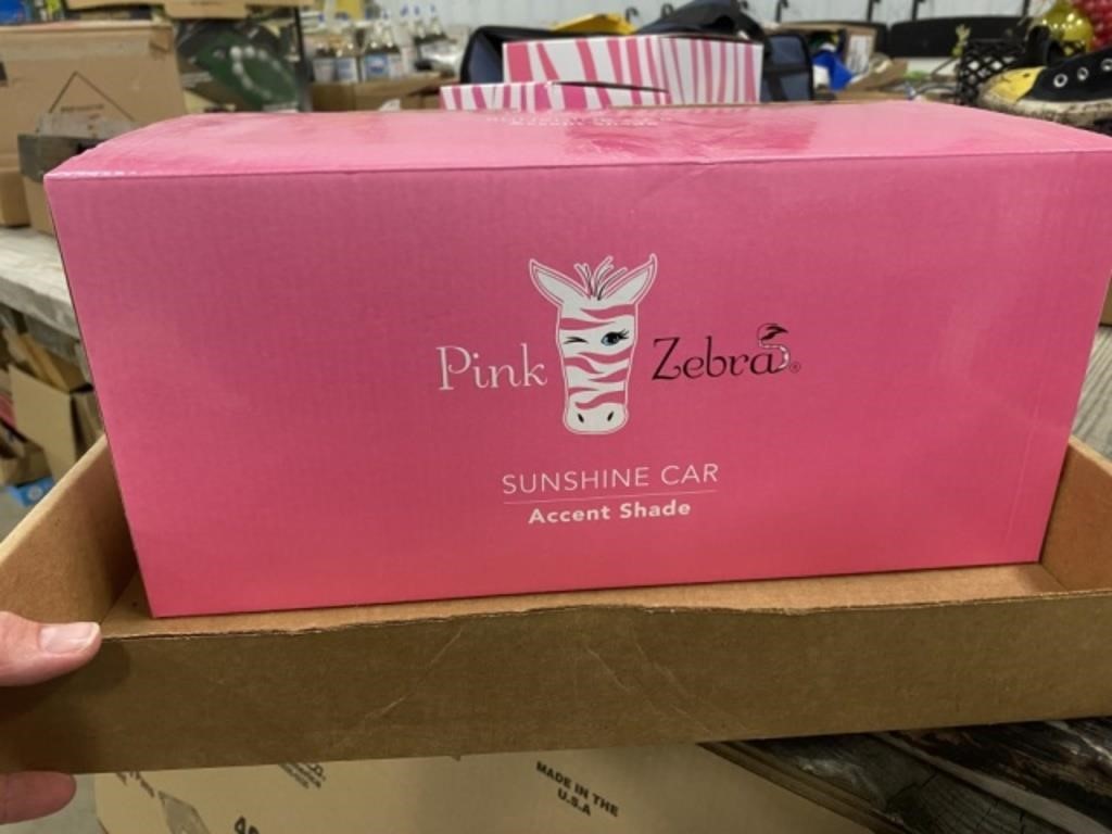 Pink Zebra Warmer Accessories