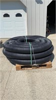 6in by 100ft Plastic Slotted Tile Tubing
