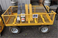 45x24" Metal Garden Cart