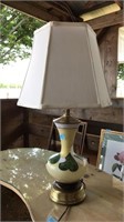 PAINTED SIDE TABLE LAMP