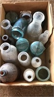 LOT OF ASST. GLASS JARS