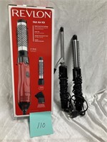 3 Hair Styling Tools Revlon Conair NEW/ALMOST NEW