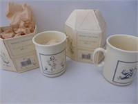 Two Winnie the Pooh Collector Mugs with Boxes