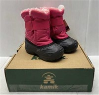 Sz 7 Kids Kamik Waterproof Boots - NEW $55