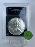 1986 BU Silver Eagle