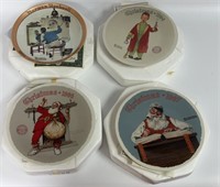 4 - Norman Rockwell Decorator Plates