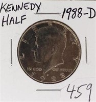 1988D Kennedy Half MS63