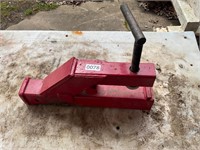 Receiver hitch vise - heavy duty