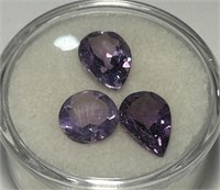 5.25CT AMETHYST GEMSTONES