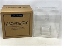 Longaberger collectors club acrylic display case