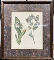 Vintage Floral Framed Art Print