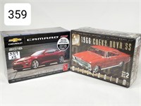 1996 Chevy Nova SS & 2016 Camaro Model Kits