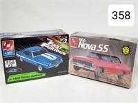 1966 Nova SS & 1969 Yenko Camaro Model Kits