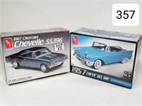 1957 Chevy Bel Air & '67 Chevelle SS 396 Model