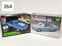 1962 Impala SS & 1969 Yenko Camaro Model Kits