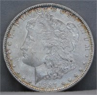 1887 Morgan Silver Dollar.